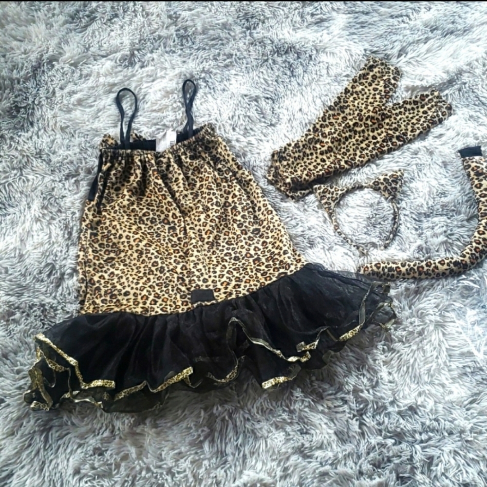 WILDCAT COSTUME JUNIOR SIZE 0-9 - Picture 7 of 11